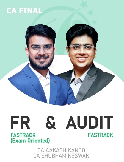 CA Final FR Fastrack (Exam Oriented) & Audit Fastrack (COMBO) For Nov 24